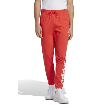 Pantaloni sport cu imprimeu logo si snur de ajustare