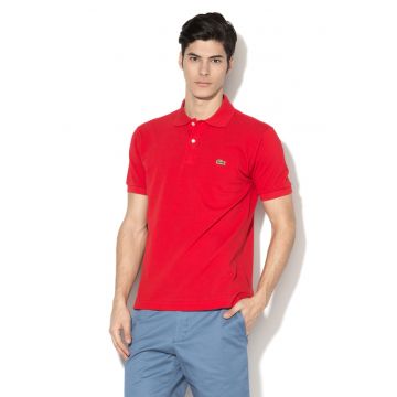 Tricou polo de bumbac pique