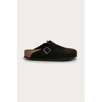Birkenstock - Papuci din piele Boston