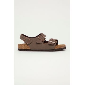 Birkenstock sandale Milano barbati, culoarea maro, 634501