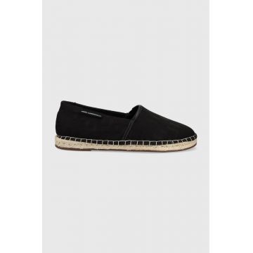 Karl Lagerfeld espadrile Kamino culoarea negru