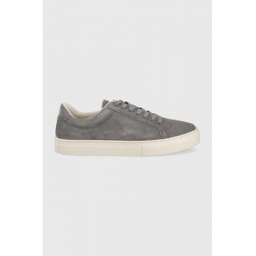Vagabond sneakers din piele intoarsă Paul 2.0 culoarea gri