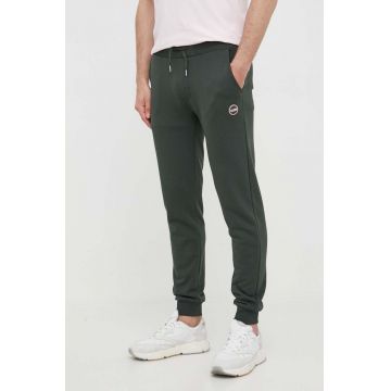 Colmar pantaloni de trening culoarea gri, neted