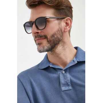 David Beckham ochelari de soare barbati, culoarea maro