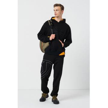 Hanorac relaxed fit cu detalii deteriorate Macrot