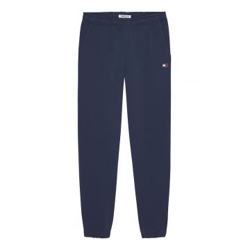 Pantaloni sport de bumbac cu talie elastica