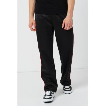 Pantaloni sport drepti cu segmente contrastante Martik