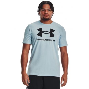 Tricou cu imprimeu logo pentru fitness
