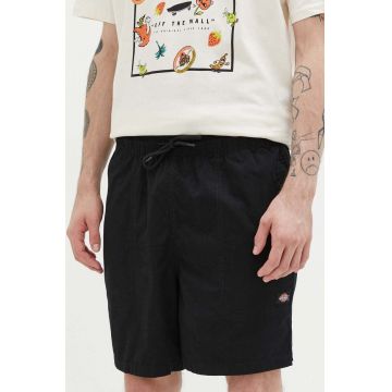 Dickies pantaloni scurti din bumbac culoarea negru