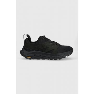 Hoka pantofi Anacapa Breeze Low barbati, culoarea negru, 1127920