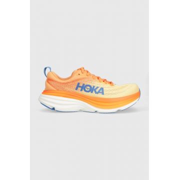 Hoka pantofi de alergat Bondi 8 culoarea portocaliu, 1123202 1123202-GBMS
