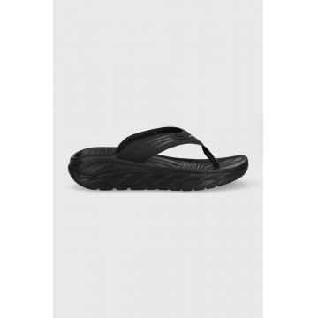 Hoka  slapi Ora Recovery Flip barbati, culoarea negru