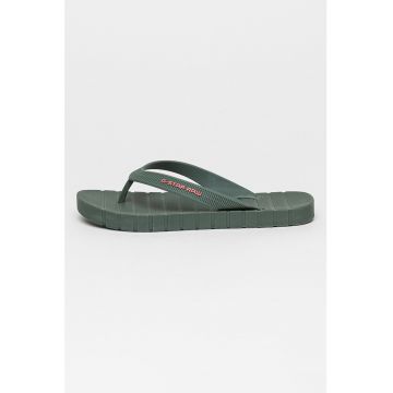 Papuci flip-flop cu logo Dirik