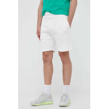 Peak Performance pantaloni scurti barbati, culoarea alb