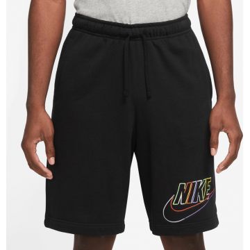 Sort Nike M NK CLUB+ FT SHORT MCF