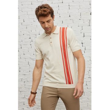 Tricou polo in dungi