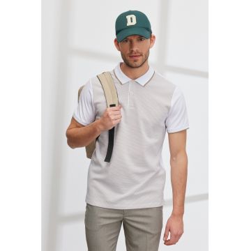 Tricou polo slim fit