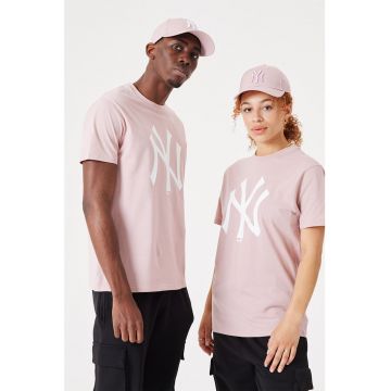 Tricou unisex cu decolteu la baza gatului League Essentials