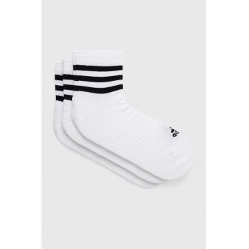 adidas sosete 3-pack culoarea alb