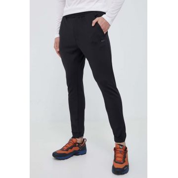 Boss Green pantaloni de trening BOSS GREEN culoarea negru, neted