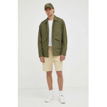 G-Star Raw geaca barbati, culoarea verde, de tranzitie, oversize