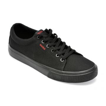 Pantofi HUGO negri, 691, din material textil