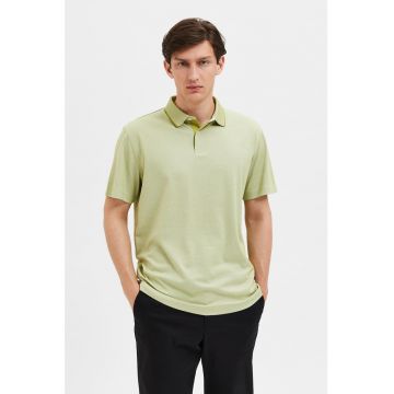 Tricou polo din amestec de bumbac organic