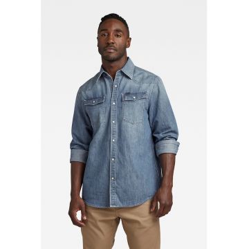 Camasa de denim cu capse Premium 3301