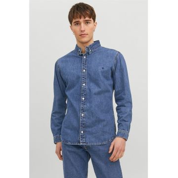 Camasa relaxed fit de denim