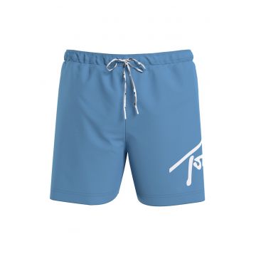Pantaloni scurti de baie cu imprimeu logo