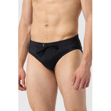 Slip cu imprimeu logo supradimensionat Alfie
