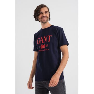 Tricou de bumbac cu logo