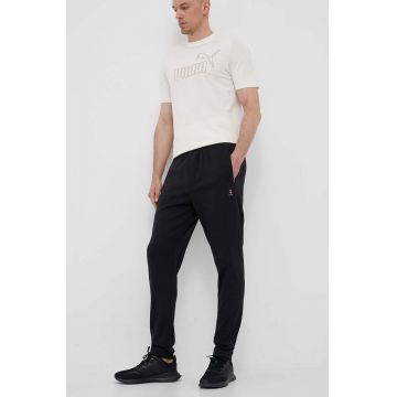 Hummel pantaloni de trening Interval culoarea negru, neted