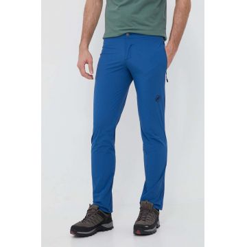 Mammut pantaloni de exterior Runbold Light culoarea albastru marin