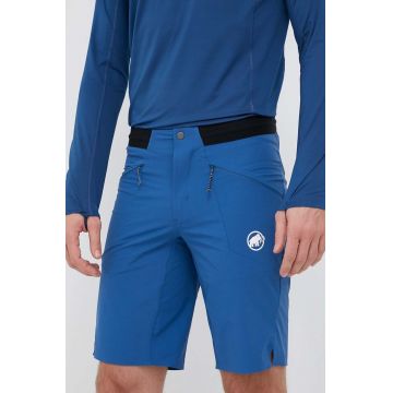 Mammut pantaloni scurți outdoor Aenergy Light SO culoarea albastru marin