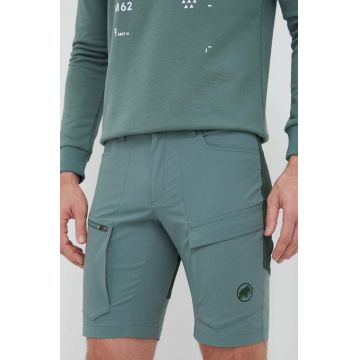 Mammut pantaloni scurți outdoor Zinal Hybrid culoarea verde