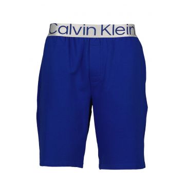 Pantaloni scurti de pijama cu banda logo in talie