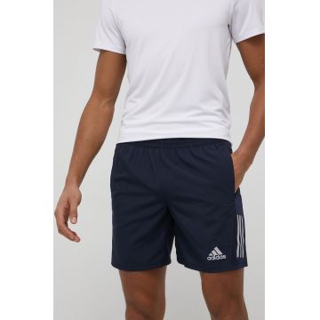 adidas Performance pantaloni scurți de alergare Own The Run HB7455 barbati, culoarea albastru marin