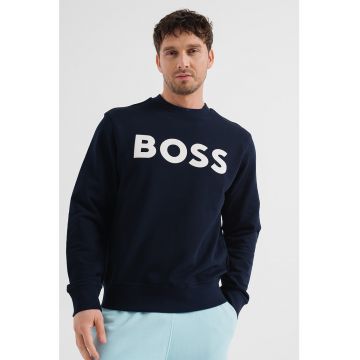 Bluza sport cu imprimeu logo Basic