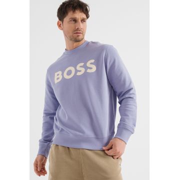 Bluza sport cu imprimeu logo Basic
