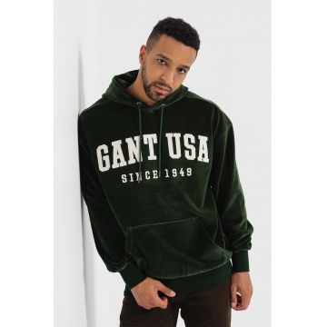 Hanorac de catifea cu maneci cazute Velour