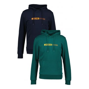 Set de hanorace cu logo - 2 piese