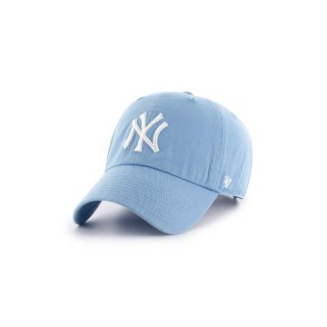 47brand șapcă de baseball din bumbac MLB New York Yankees cu imprimeu  B-RGW17GWSNL-COA
