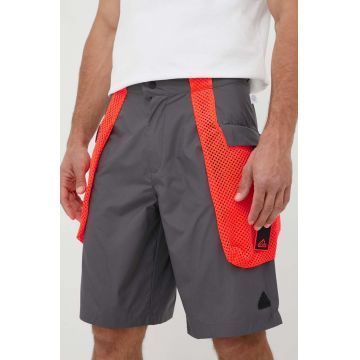 adidas pantaloni scurti barbati, culoarea gri