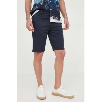 Joop! pantaloni scurti barbati, culoarea albastru marin