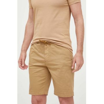 Lindbergh pantaloni scurti barbati, culoarea bej