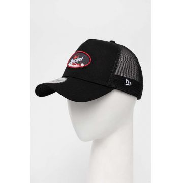 New Era sapca culoarea negru, cu imprimeu