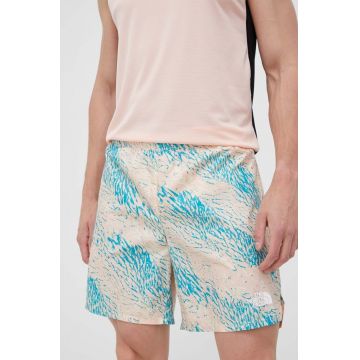 The North Face pantaloni scurti sport Limitless barbati, culoarea roz