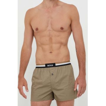 BOSS boxeri de bumbac 2-pack culoarea negru