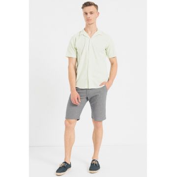 Camasa din bumbac cu maneci scurte